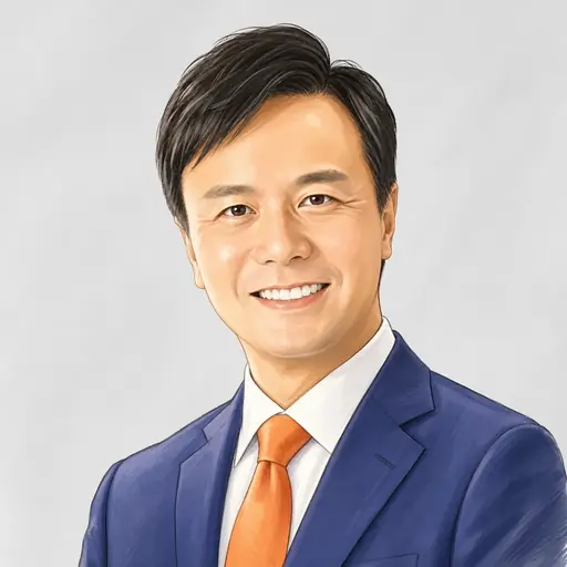 阿部 司の似顔絵