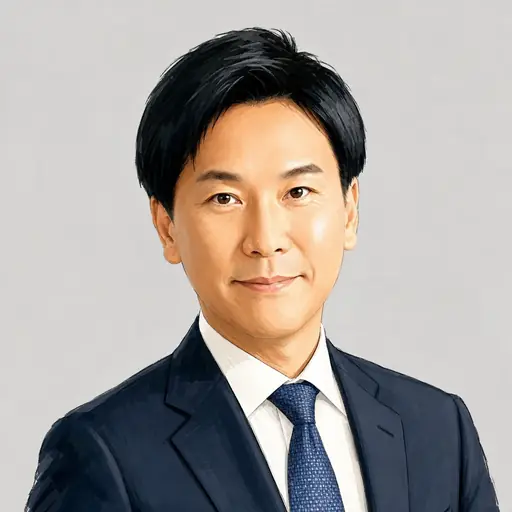 池下 卓の似顔絵