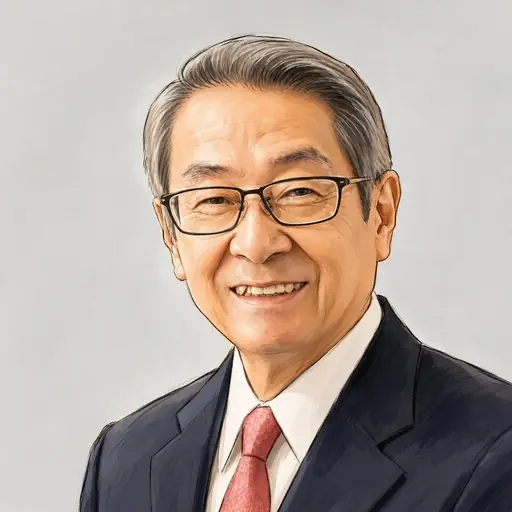石田 真敏の似顔絵