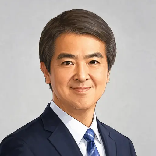 石原 宏高の似顔絵
