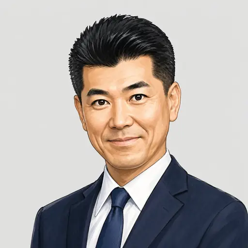泉 健太の似顔絵