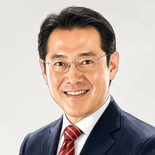 市村 浩一郎の似顔絵