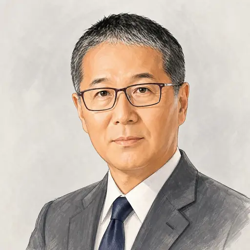伊藤 忠彦の似顔絵