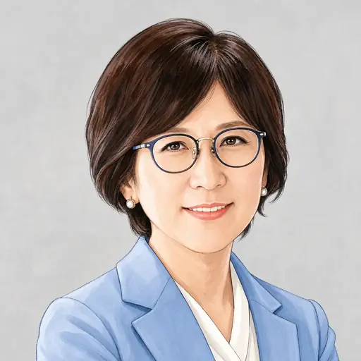 稲田 朋美の似顔絵