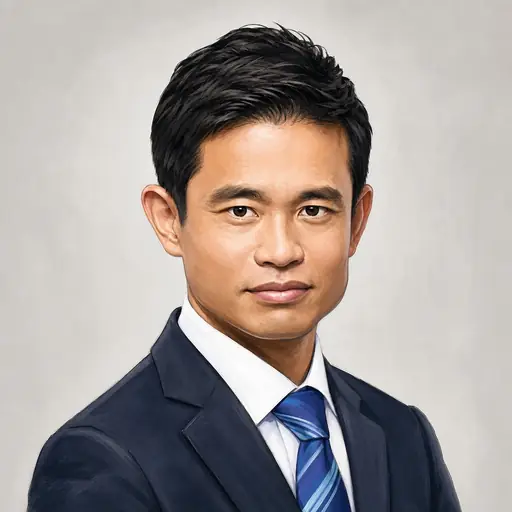 井原 隆の似顔絵
