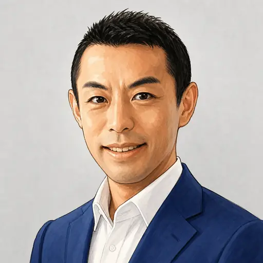 今枝 宗一郎の似顔絵