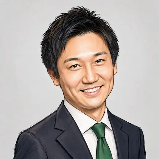 今岡 植の似顔絵