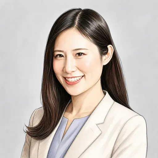 岩崎 比菜の似顔絵