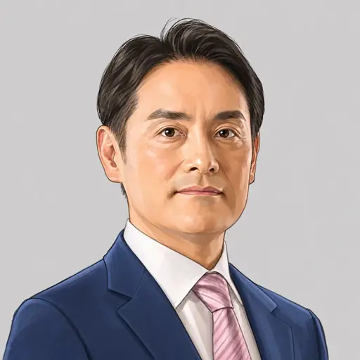 岩田 和親の似顔絵