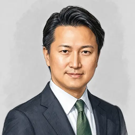 岩谷 良平の似顔絵