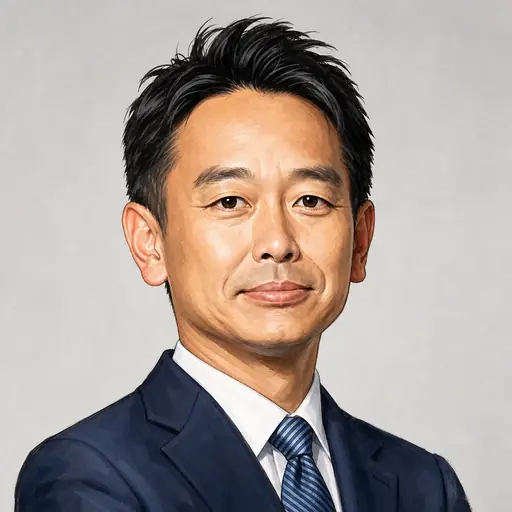 上杉 謙太郎の似顔絵
