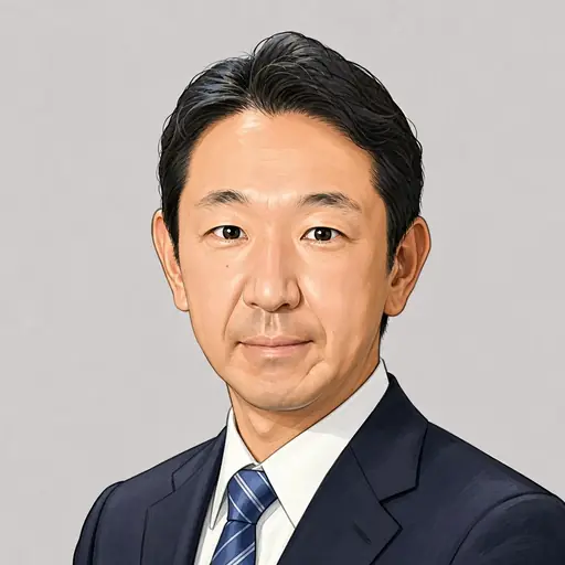 上野 宏史の似顔絵