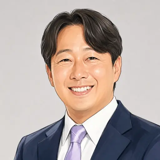 内山 こうの似顔絵