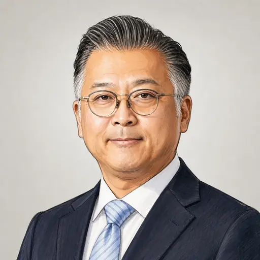 浦野 靖人の似顔絵