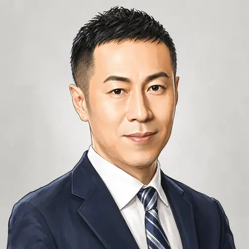 うるま 譲司の似顔絵