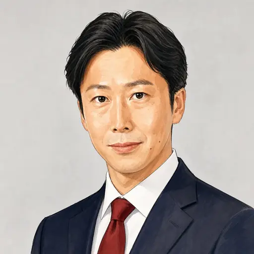 衛藤 博昭の似顔絵