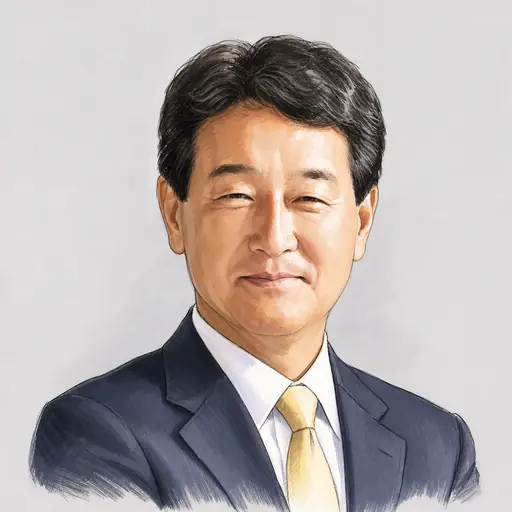 大島 敦の似顔絵