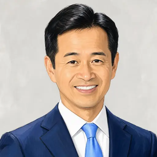 岡本 三成の似顔絵