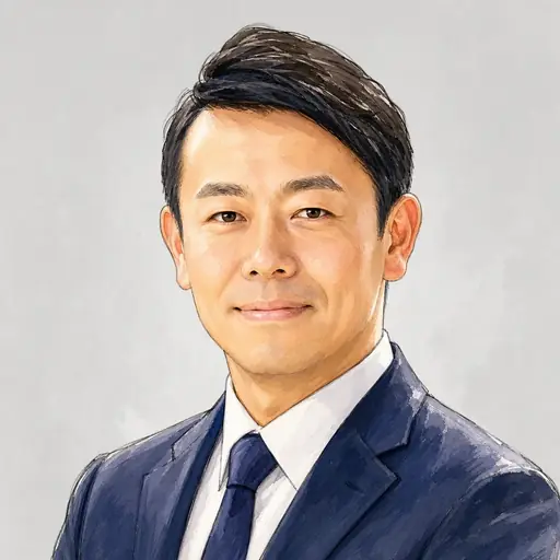 奥下 剛光の似顔絵