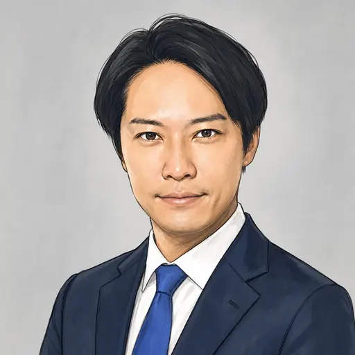 尾花 瑛仁の似顔絵