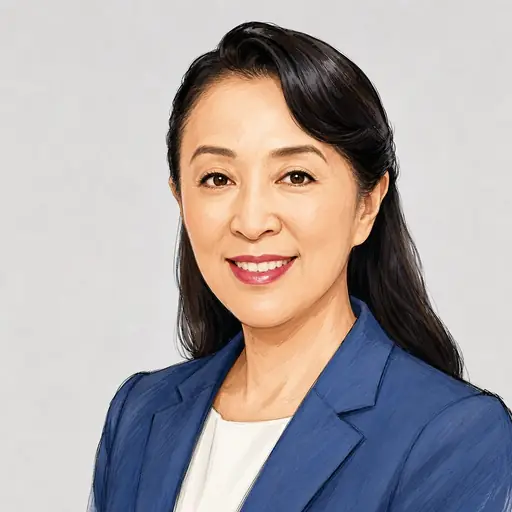 尾身 朝子の似顔絵