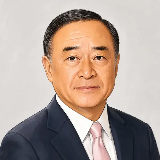 梶山 弘志の似顔絵