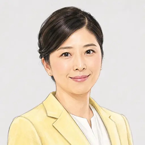 門 寛子の似顔絵
