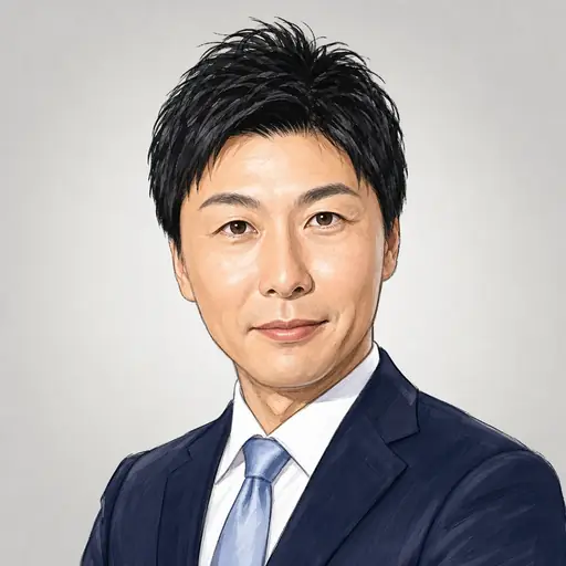 加藤 貴弘の似顔絵