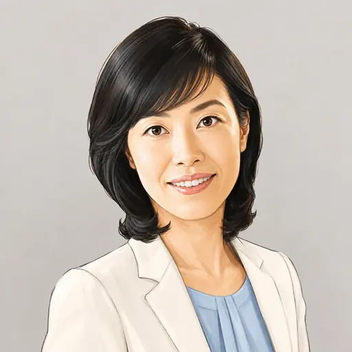 金子 恵美の似顔絵