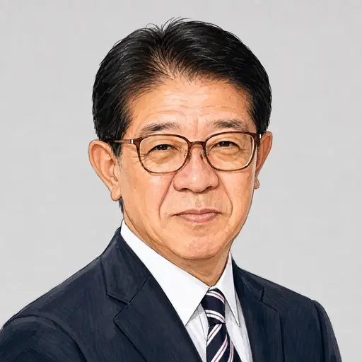金子 恭之の似顔絵