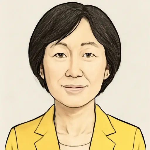 菊田 真紀子の似顔絵