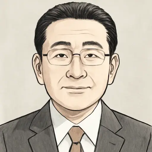 熊田 裕通の似顔絵
