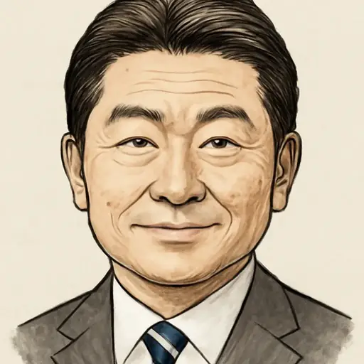黒崎 祐一の似顔絵