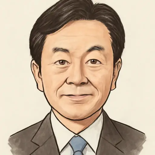 小池 正昭の似顔絵