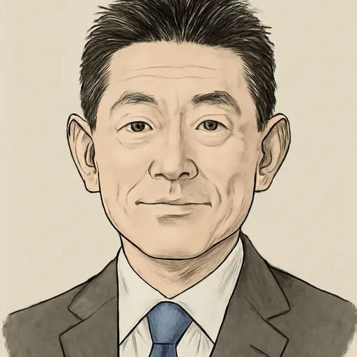 高村 正大の似顔絵