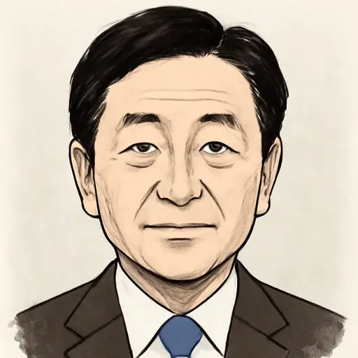 古賀 篤の似顔絵