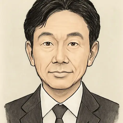 許斐 亮太郎の似顔絵