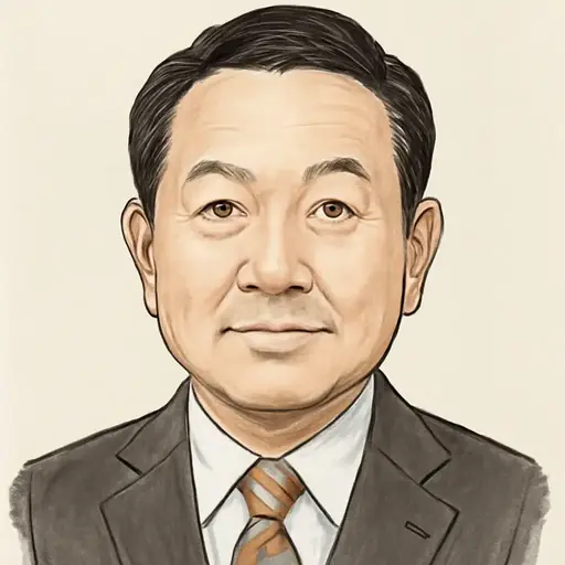 近藤 雅彦の似顔絵