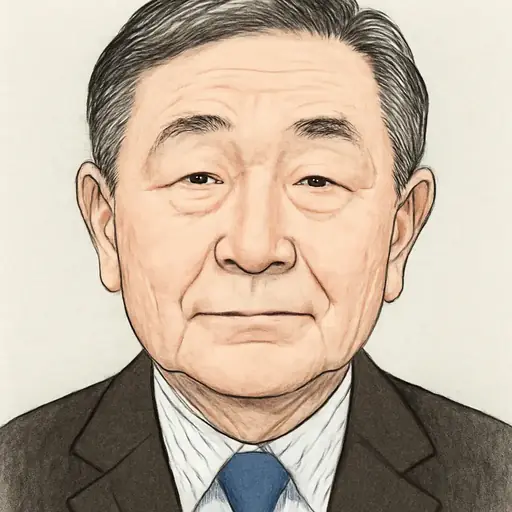 西條 昌良の似顔絵
