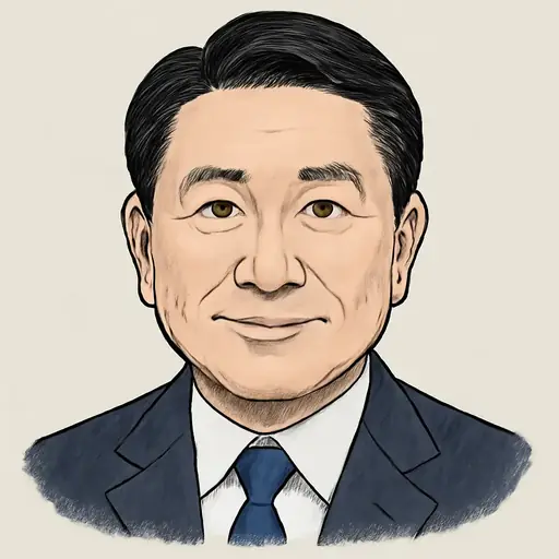 斎藤アレックスの似顔絵
