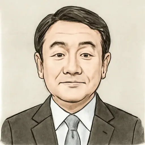 佐々木 紀の似顔絵
