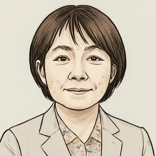 佐々木 真琴の似顔絵