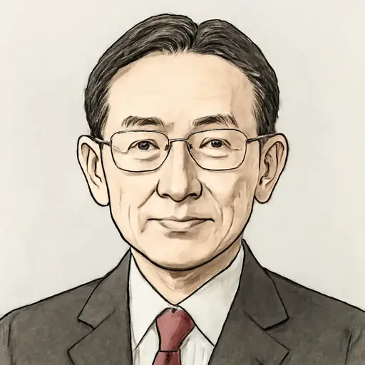 塩川 鉄也の似顔絵