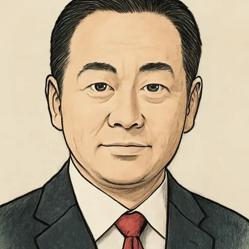 鈴木 馨祐の似顔絵