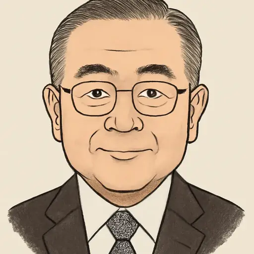 鈴木 淳司の似顔絵