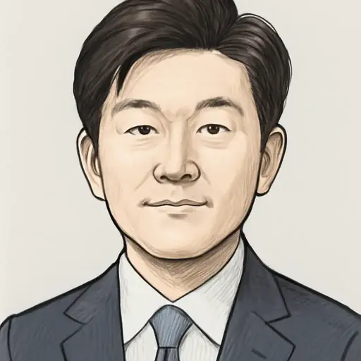 鈴木 憲和の似顔絵
