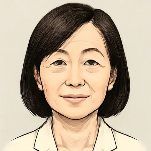 鈴木 美香の似顔絵