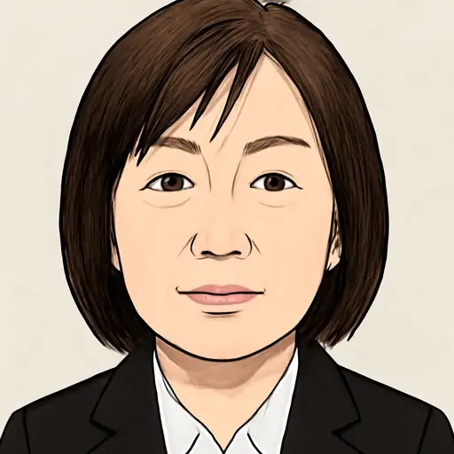 世古 万美子の似顔絵