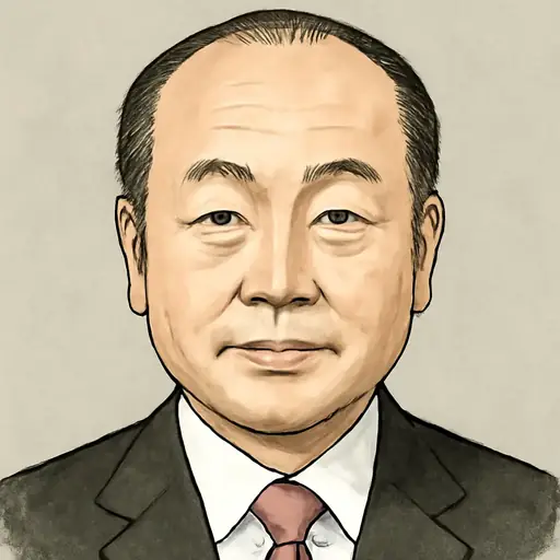 高木 啓の似顔絵