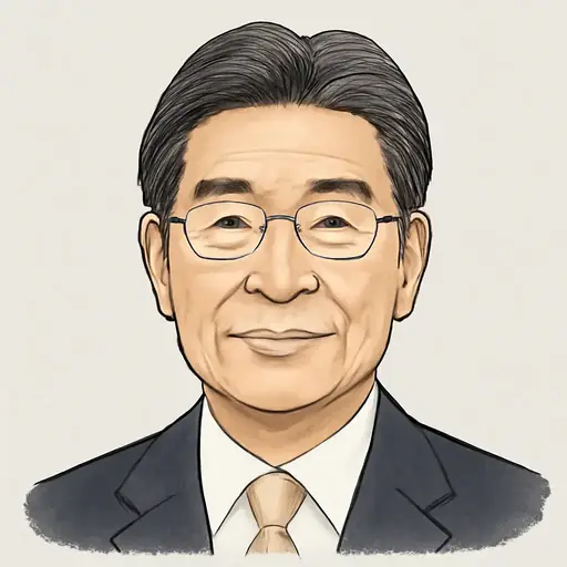 田嶋 要の似顔絵